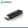 LECTOR DE MEMORIAS DUAL USB 3.0 Y USB C UGREEN SD // MICRO SD PN 80191
