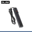 SUPRESOR DE PICO GLINK 6 TOMAS CON CABLE DE 5 METROS (PN:TM-PS401-5M)