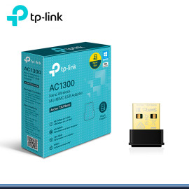 ADAPTADOR TP-LINK ARCHER T3U USB NANO WIRELESS AC1300 MU-MINO