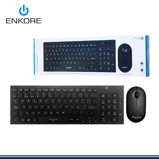 KIT ENKORE EXCEL ENT 7012 WIRELESS TECLADO MULTIMEDIA + MOUSE