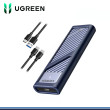 ENCLOSURE UGREEN M.2 NVME Y M.2 SATA NGFF USB C DE 10GBPS (PN:90408)