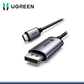 CABLE UGREEN TIPO C A DISPLAYPORT 1.4 8K 60HZ 2 METROS (PN:25158)