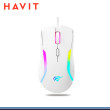 MOUSE HAVIT HA-MS1033 RGB BLANCO PROGRAMABLE DPI 8000 USB