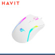 MOUSE HAVIT HA-MS1033 RGB BLANCO PROGRAMABLE DPI 8000 USB