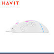 MOUSE HAVIT HA-MS1033 RGB BLANCO PROGRAMABLE DPI 8000 USB