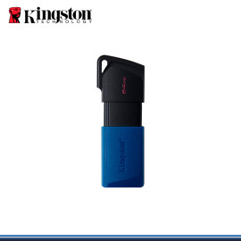 MEMORIA USB 64GB KINGSTON DATATRAVELER EXODIA M BLUE BLACK (PN:DTXM/64GB)