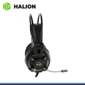 AUDIFONO HALION CRASH HA-H894 7 LEDS CON MICROFONO