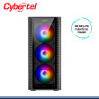 CASE CYBERTEL XTREME CBX5001 4 COOLER RAINBOW SIN FUENTE VIDRIO TEMPLADO USB 3.0/USB 2.0