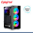 CASE CYBERTEL KILLER CBX5016 4 COOLER RAINBOW SIN FUENTE VIDRIO TEMPLADO USB 3.0/USB 2.0