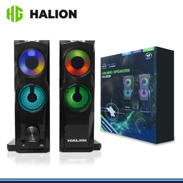 PARLANTE HALION HA-S336 LED RGB DOBLE