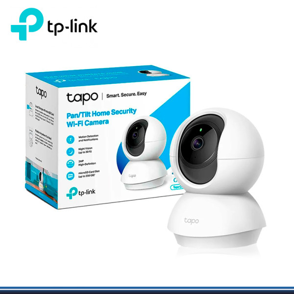 CAMARA DE VIGILANCIA TP-LINK TAPO C210 WIFI DE 3MP CON MOVIMIENTO 360º