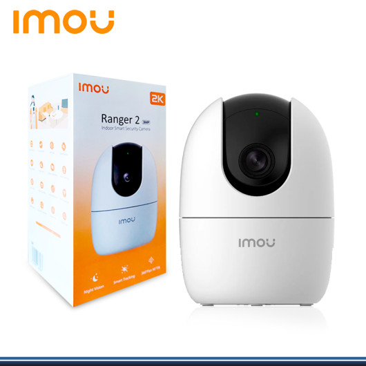 CAMARA DE VIGILANCIA IMOU RANGER 2 WI-FI VISION NOCTURNA 3MP PAN & TILT (PN:IPC-K2E-3H1W-IMOU)