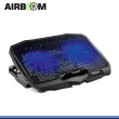 AIRBOOM VORTEX 2 AB 007 + 2 FAN LED AZUL COOLER PARA NOTEBOOK