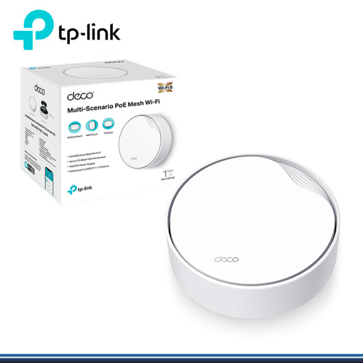 DECO X50-POE TP-LINK SISTEMA WI-FI 6 MESH AX3000 CON POE