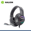 AUDIFONO HALION LOTUS HA-409 RGB CON MICROFONO