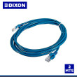 PATCH CORD DIXON CAT.5E-350MHZ 2MTS. AZUL (PN:URT4EM4Y/02M4B6)