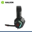 AUDIFONO HALION HA-S7R RGB BLACK CON MICROFONO