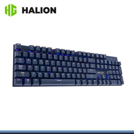 TECLADO HALION ENIGMA HA-KG912 RGB MECANICO CONECTOR USB