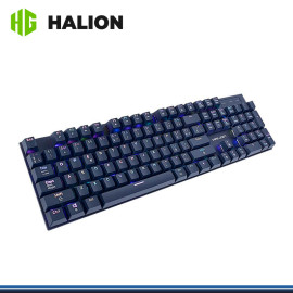 TECLADO HALION ENIGMA HA-KG912 RGB MECANICO CONECTOR USB