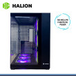 CASE HALION FISH TANK C708 SIN FUENTE VIDRIO TEMPLADO 6 COOLER ARGB USB 3.0/USB 2.0