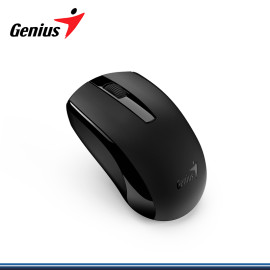 MOUSE GENIUS ECO-8100 BLACK WIRELESS BLUEEYE RECARGABLE (PN:31030010410)