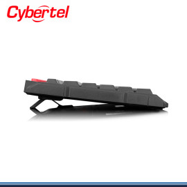 TECLADO CYBERTEL PRINCE CYB K212+ MULTIMEDIA BLACK USB