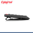 TECLADO CYBERTEL PRINCE CYB K212+ MULTIMEDIA BLACK USB