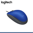 MOUSE LOGITECH M110 BLUE SILENT OPTICO USB (PN:910-006662)