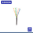 CABLE UTP DIXON CAT.6 GRIS 305 MTS (PN:3060)