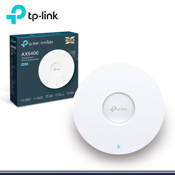 ACCESS POINT EAP670 MONTAJE DE TECHO WI-FI 6 AX5400