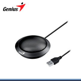 MICROFONO GENIUS MIC-100U PARA VIDEO CONFERENCIA BLACK (PN:31700001400)