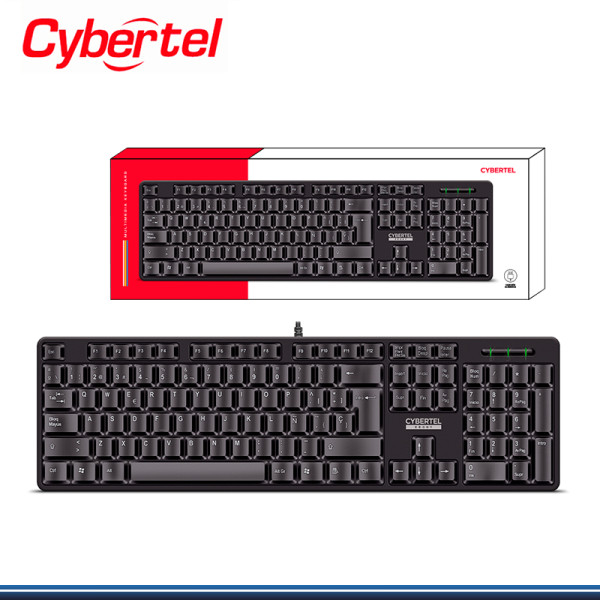 TECLADO CYBERTEL EBONY STANDAR CYB K105 USB