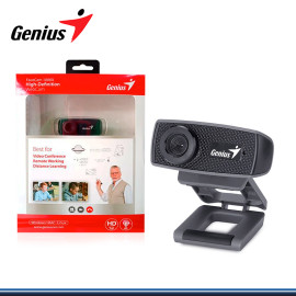 WEBCAM GENIUS FACECAM 1000X HD BLACK USB (PN:32200223101)