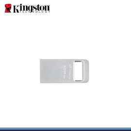 MICRO UNIDAD FLASH USB 128GB KINGSTON DATATRAVELER METAL (PN:DTMC3G2/128GB)