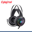 AUDIFONO CYBERTEL CHAMPION 5.1 CYB HG518 RAINBOW BLACK CON MICROFONO CONEXIÓN USB