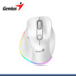 MOUSE GENIUS ERGO 9000S PRO RGB PEARL WHITE WIRELESS BLUETOOTH RECARGABLE (PN:31030039400)