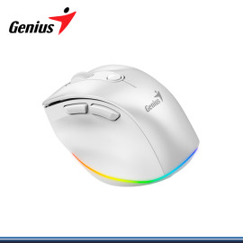 MOUSE GENIUS ERGO 9000S PRO RGB PEARL WHITE WIRELESS BLUETOOTH RECARGABLE (PN:31030039400)