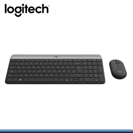 KIT LOGITECH MK470 SLIM BLACK WIRELESS TECLADO + MOUSE (PN:920-09266)