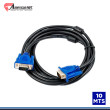 CABLE AMERICAN NET VGA A VGA 10MTS 15 PINES MACHO A MACHO EN BOLSA