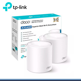 DECO X60 TP-LINK SISTEMA WI-FI 6 MESH AX5400 (2 PACK)