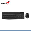 KIT GENIUS KM-8206S SILENT BLACK WIRELESS TECLADO MULTIMEDIA + MOUSE (PN:31340017401)