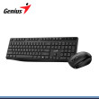KIT GENIUS KM-8206S SILENT BLACK WIRELESS TECLADO MULTIMEDIA + MOUSE (PN:31340017401)