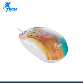 MOUSE XTECH EDICION DISNEY PRINCESA CONEXION USB (PN:XTM-D406PS)