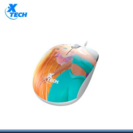 MOUSE XTECH EDICION DISNEY PRINCESA CONEXION USB (PN:XTM-D406PS)