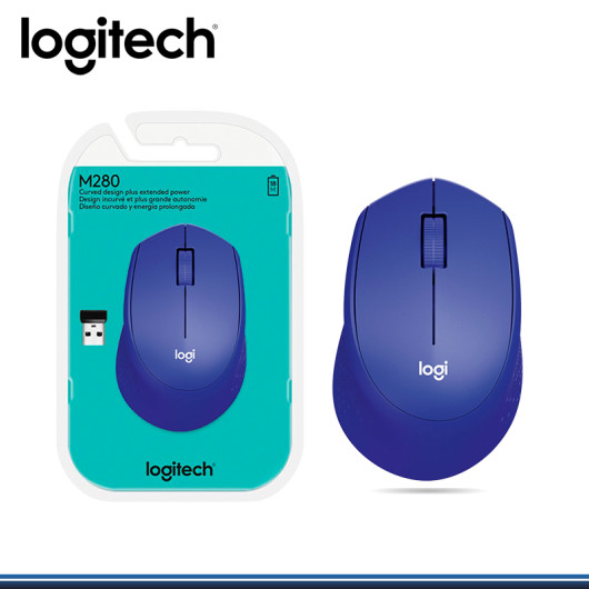 MOUSE LOGITECH M280 BLUE CONEXION WIRELESS (PN:910-004361)