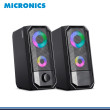 PARLANTE MICRONICS WINNER MIC S325 RGB SOUND 2.0