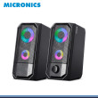 PARLANTE MICRONICS WINNER MIC S325 RGB SOUND 2.0