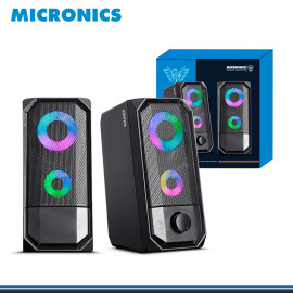 PARLANTE MICRONICS WINNER MIC S325 RGB SOUND 2.0