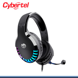 AUDIFONO CYBERTEL STRIKER CYB 501U RAINBOW LED CON MICROFONO CONEXIÓN USB