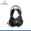 AUDIFONO ENKORE ACTIVE 5.1 EKHG 1004U RAINBOW LED CON MICROFONO CONEXIÓN USB